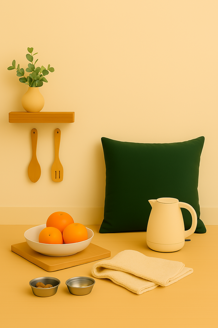 Plate & Pillow