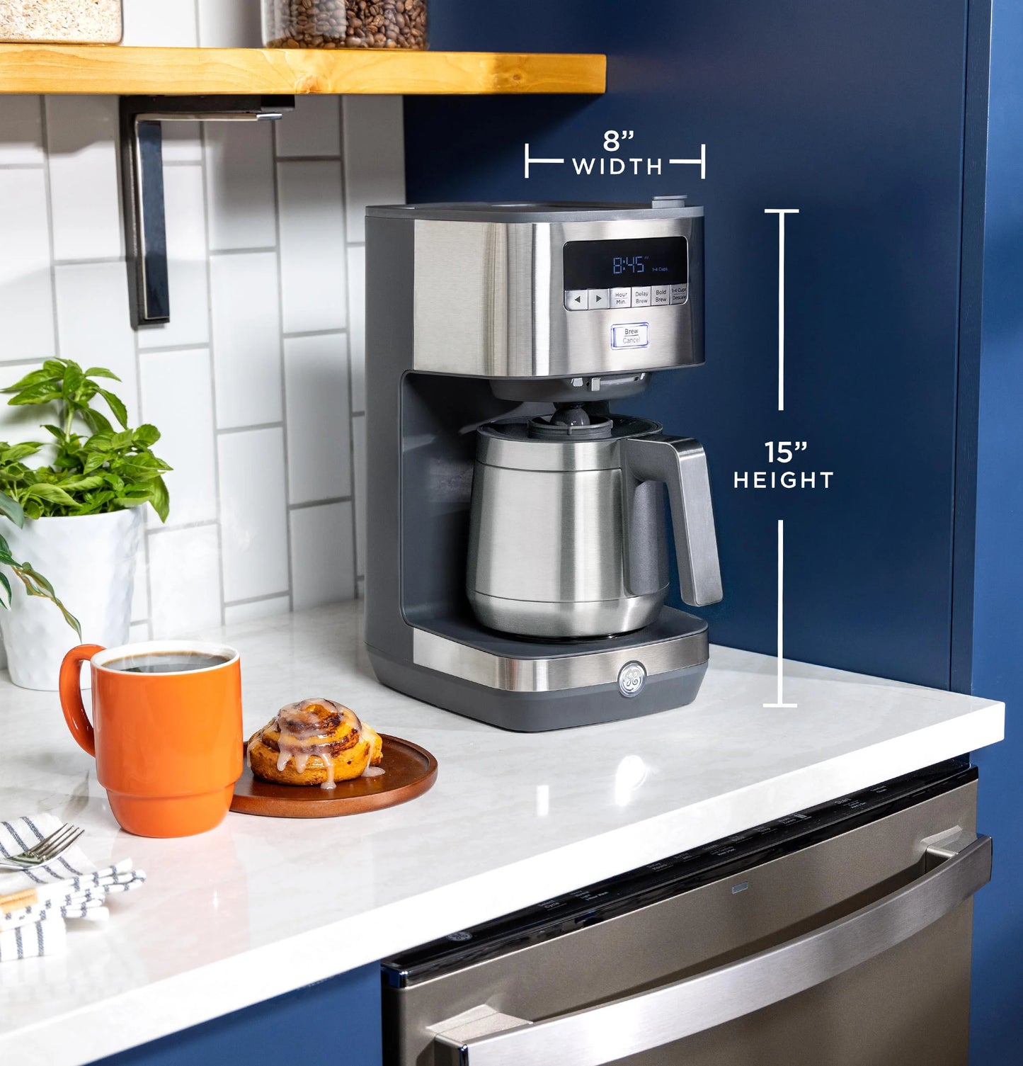 Drip Stainless Steel 10-Cup Coffee Maker