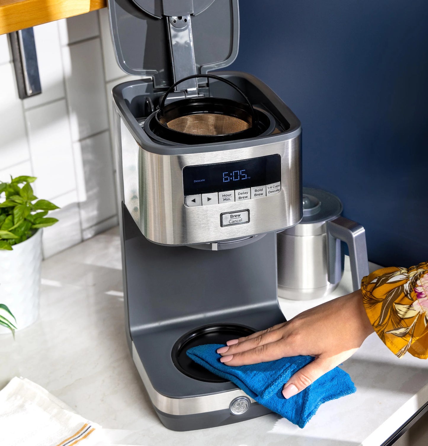 Drip Stainless Steel 10-Cup Coffee Maker
