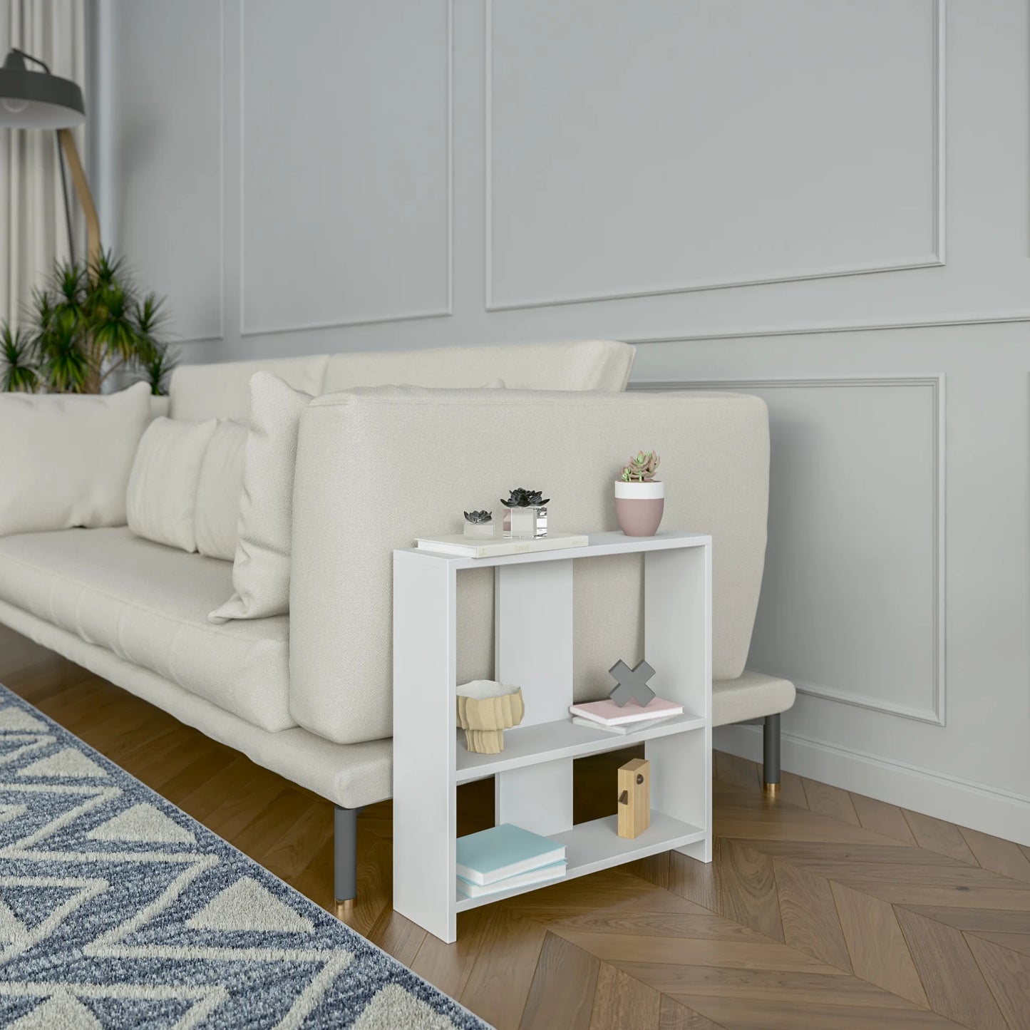 Sydney Side Table, White