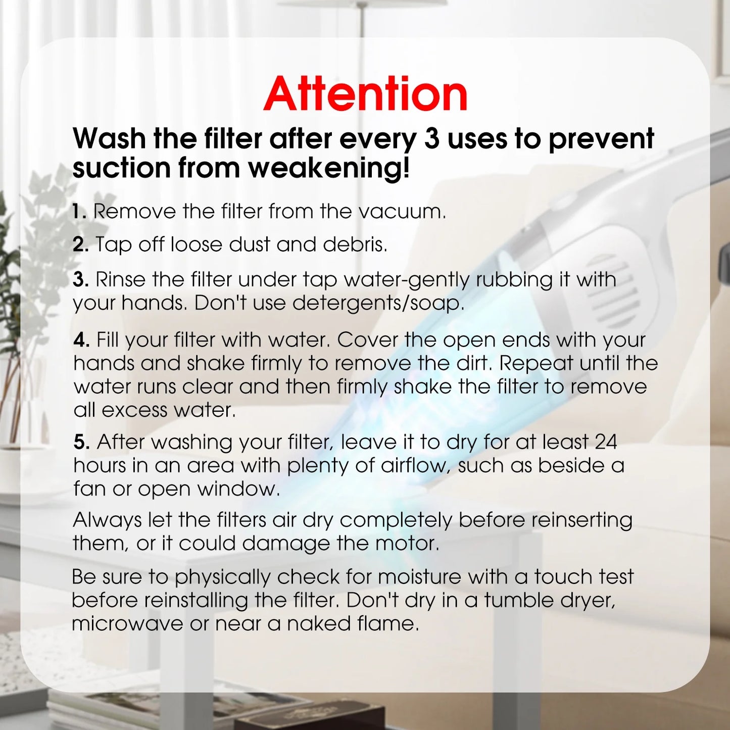Portable Car Vacuum Cleaner, Cordless Handheld Vacuum 7.5KPA Powerful Wet Dry Vac for Home Car Pet Hair