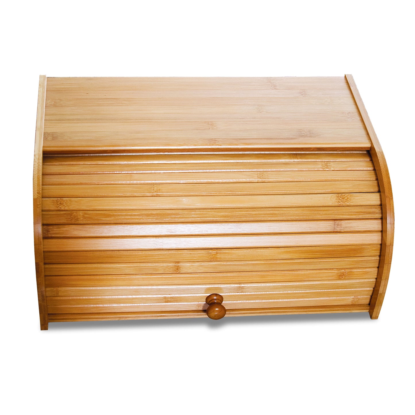 8846 Bamboo Wood Rolltop Bread Box, 15-3/4" X 10-3/4" X 6-3/4"