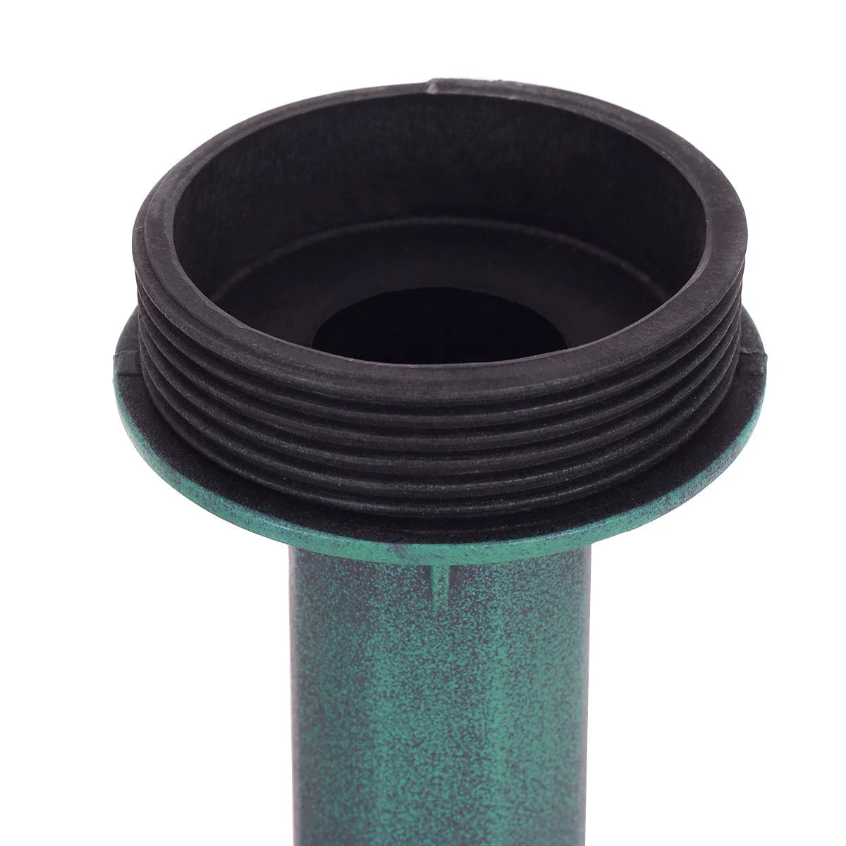 Green Pedestal Bird Bath Feeder Freestanding Outdoor Garden Yard Patio Decor