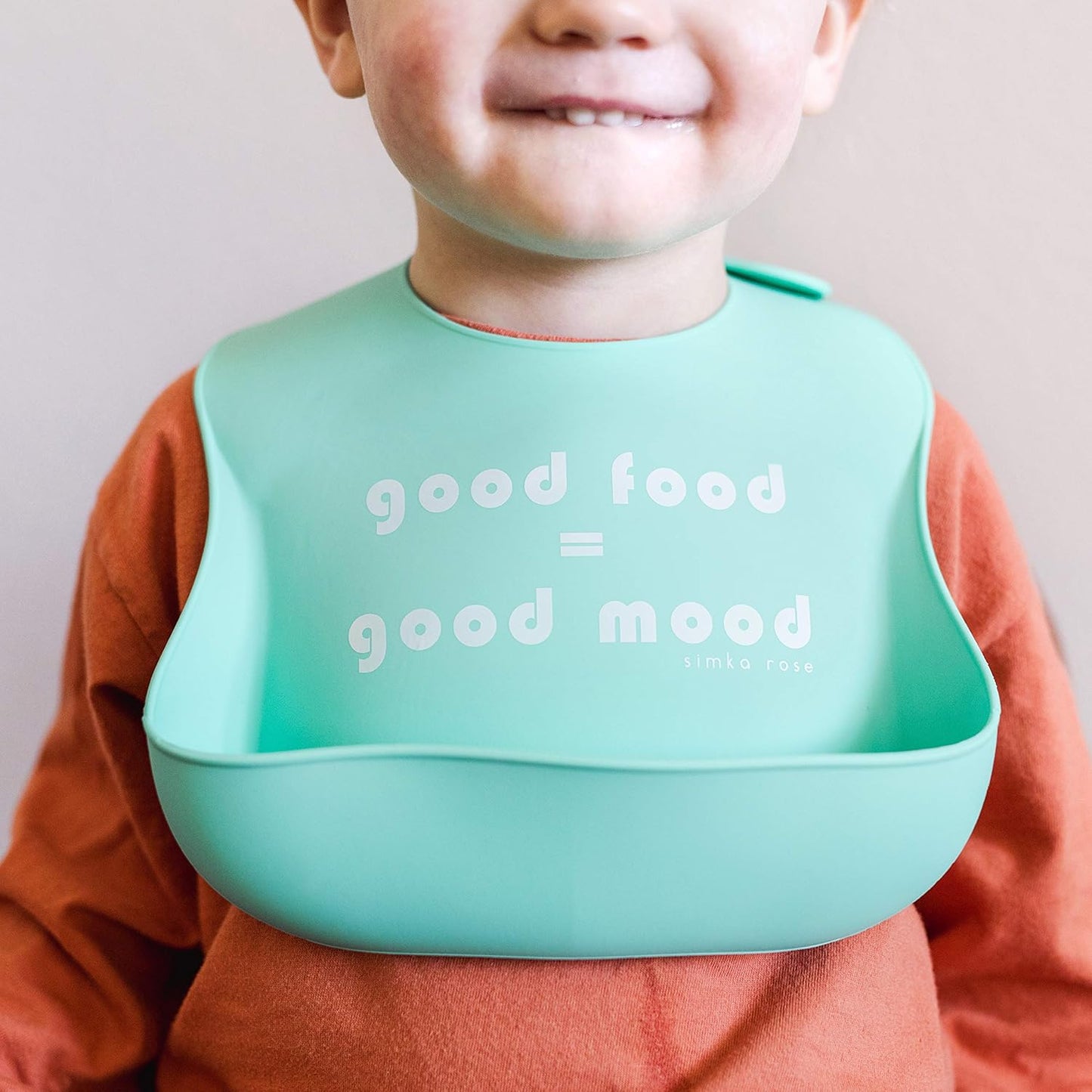 Silicone Baby Bibs with Food Catcher - Adjustable Soft Catch All Bib for Boys & Girls - High Chair Dining Table