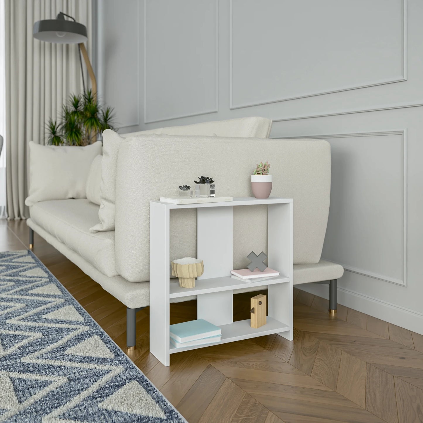 Sydney Side Table, White