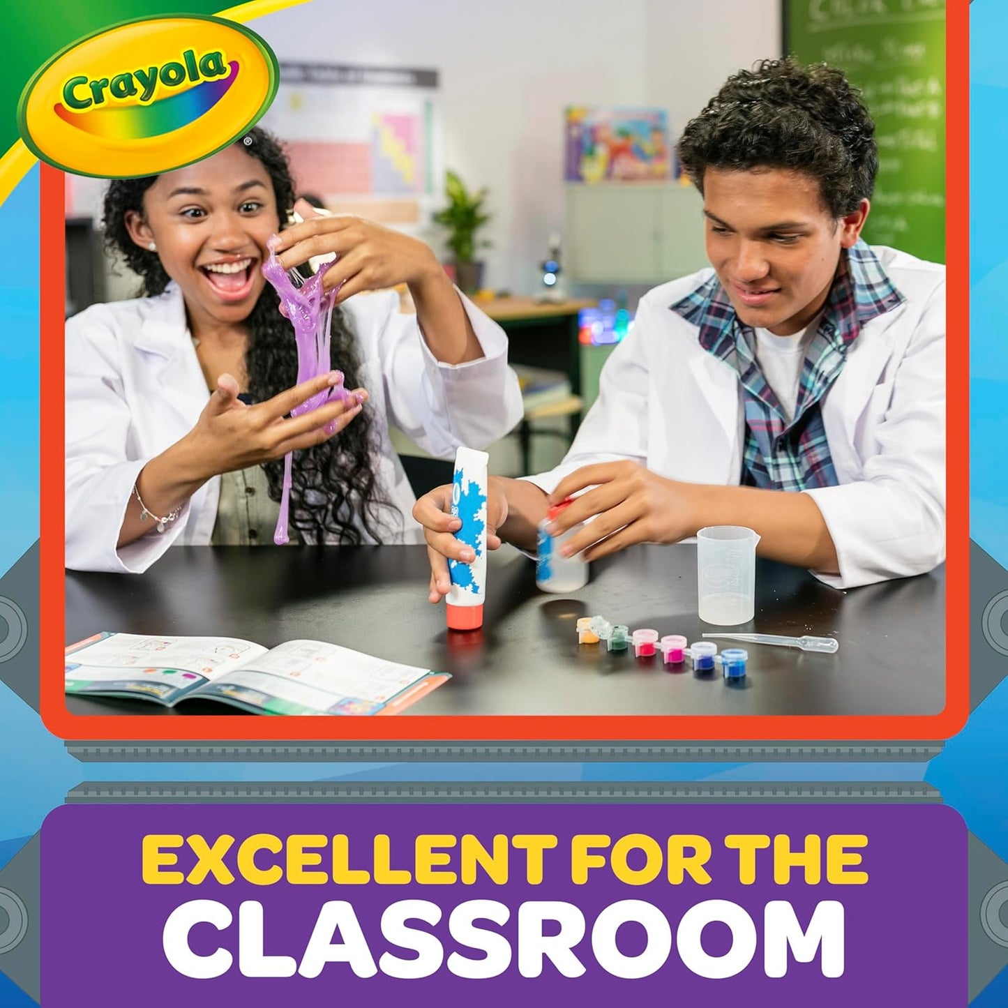 Color Chemistry Set (50 Experiments), Science Kit for Kids, STEM Toy for Kids, Gift for Boys & Girls, Ages 7, 8, 9