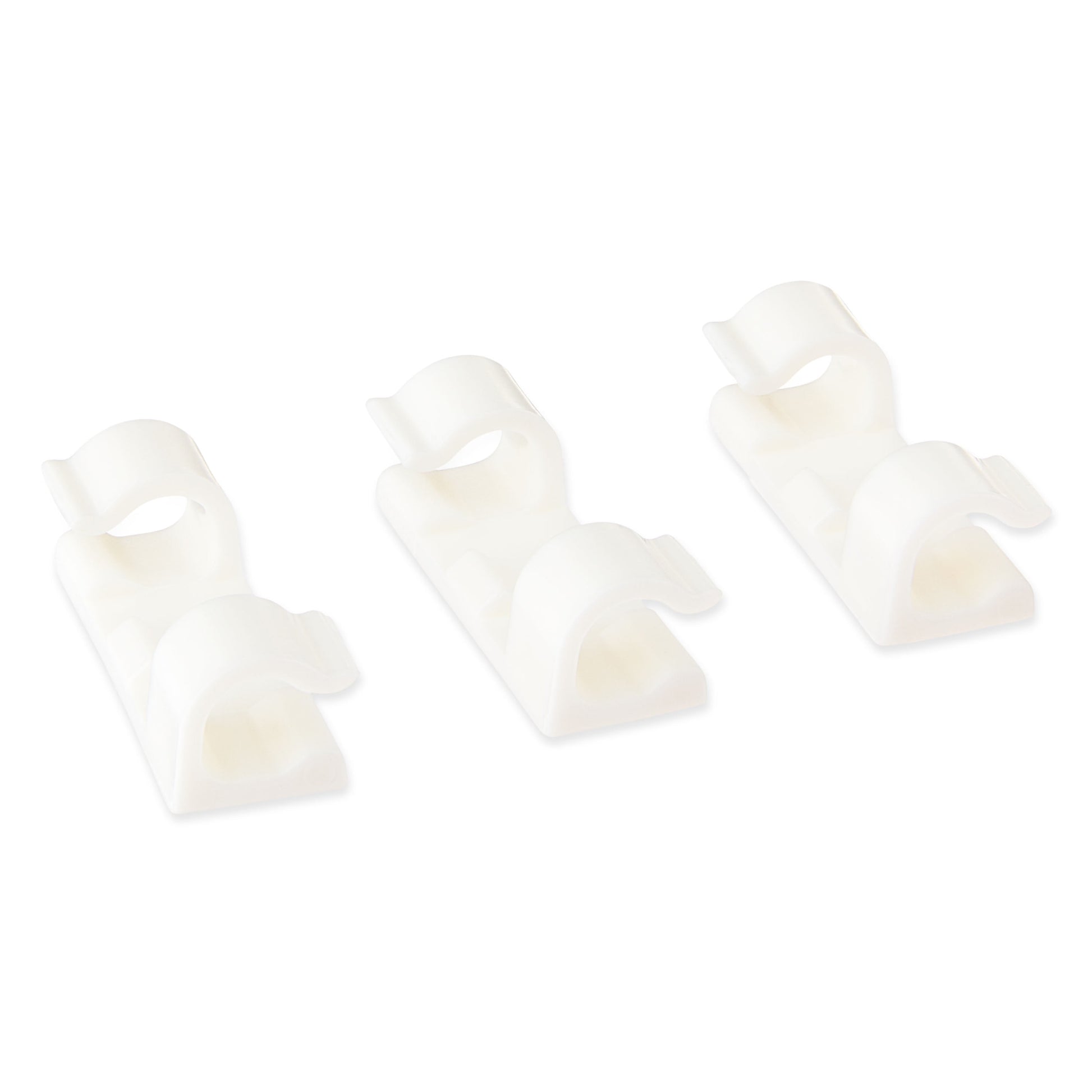 . 24 Count Peel & Stick 3M Adhesive Managment Cable Clips, Cord Organizer