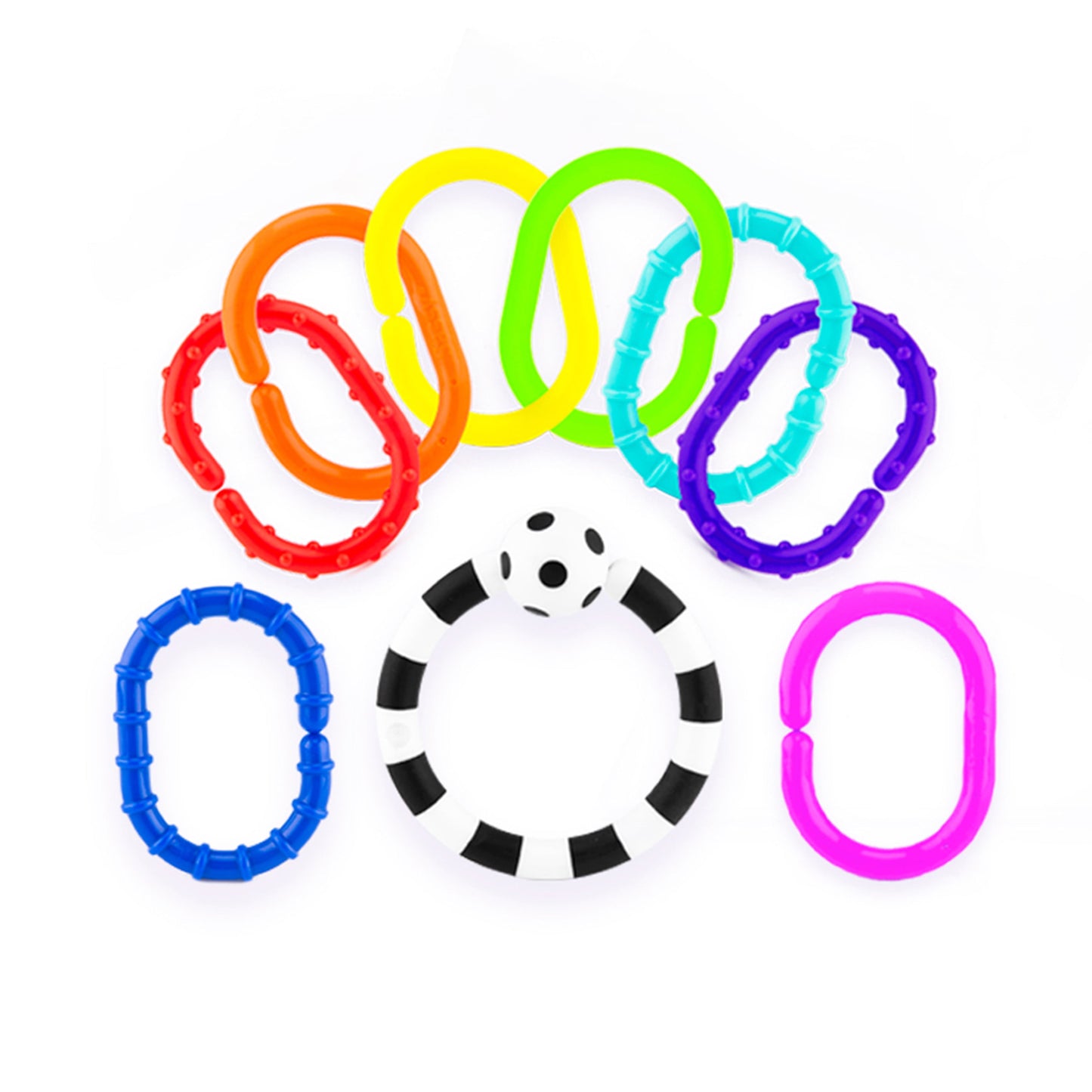 Rainbow & Rattles Sensory Toy Set for Infants