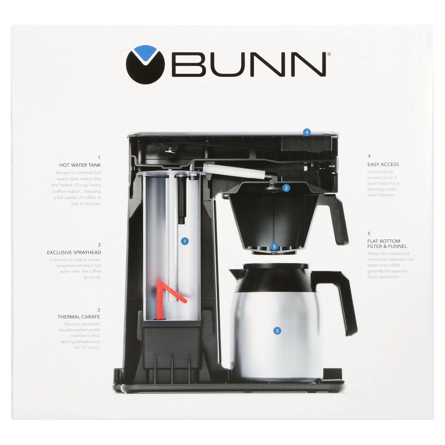 CSB3T Speed Brew Platinum 10-Cup Thermal Coffee Maker, Black/Sst, 55200.0000