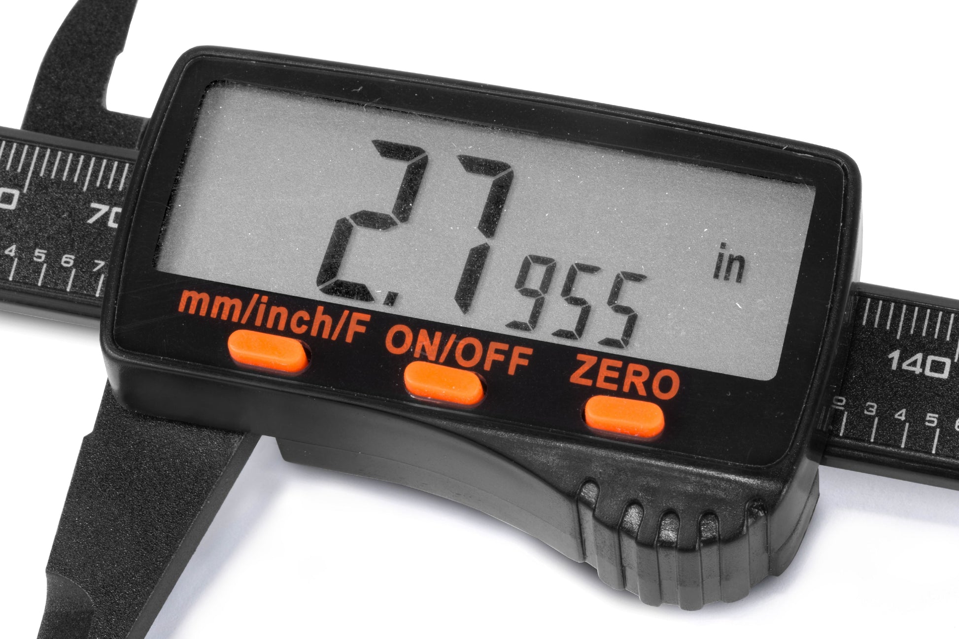 Electronic 6.1-Inch Digital Caliper with LCD Readout and Storage Case