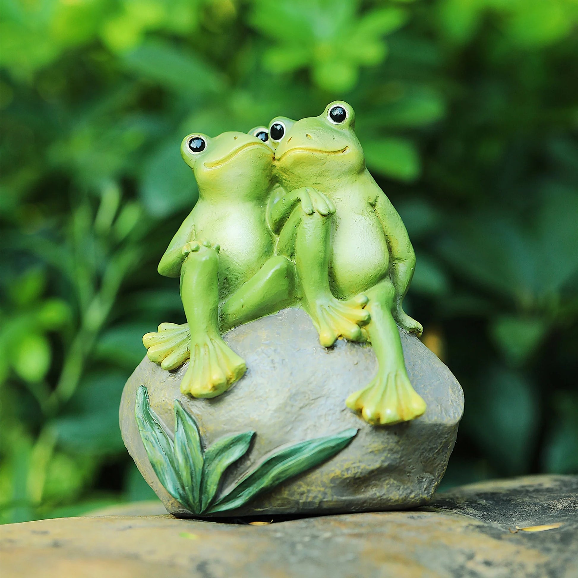 NO 12 in Frog Turtle Garden Statue, Outdoor Decor