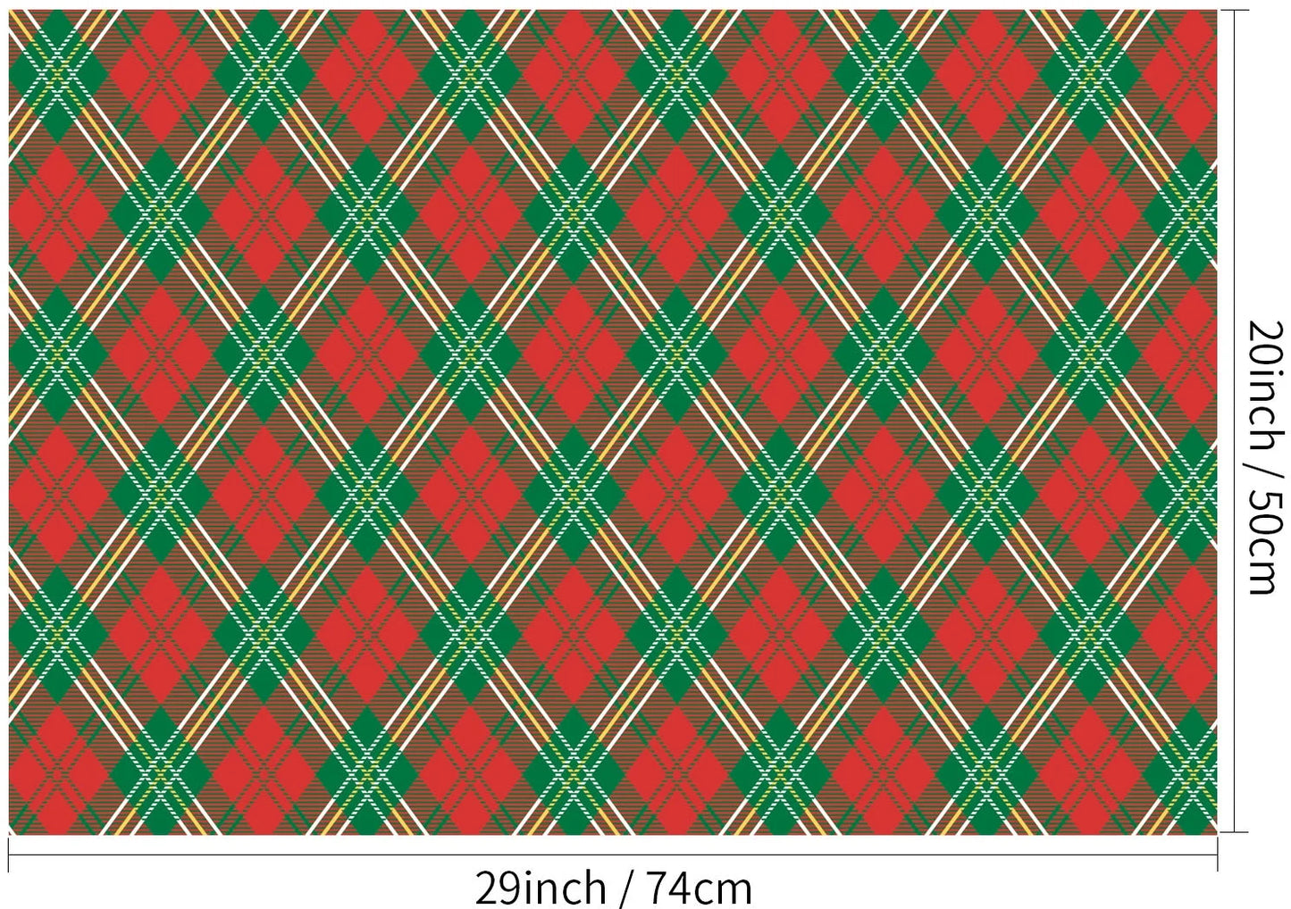 Christmas Gift Wrapping Paper for Kids Boys Girls - Elegant Xmas Patterns Gift Wrap Paper for Party, Baby Shower - 10 Sheets, 20 X 29 Inch