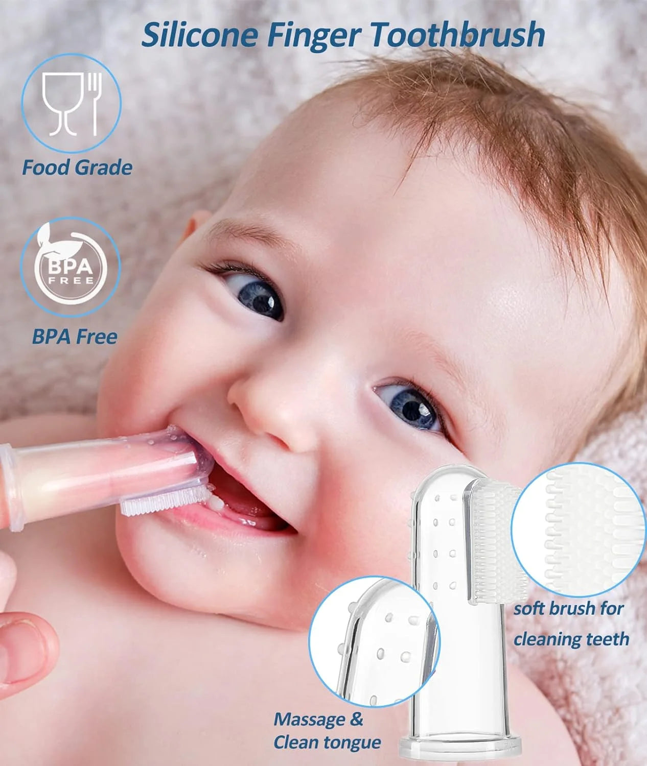 Baby Grooming Kit, 20 in 1 Newborn Baby Essentials for Newborn Infant Toddlers, Blue