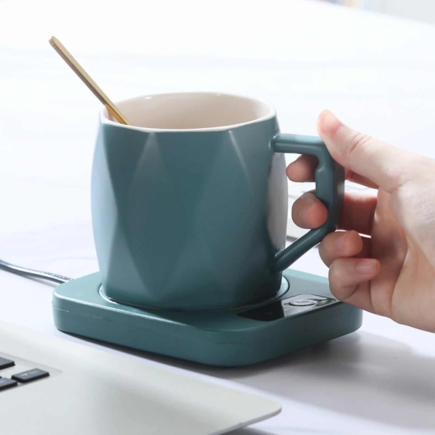 Green Beverage Warmers, Auto Shut off & Waterproof