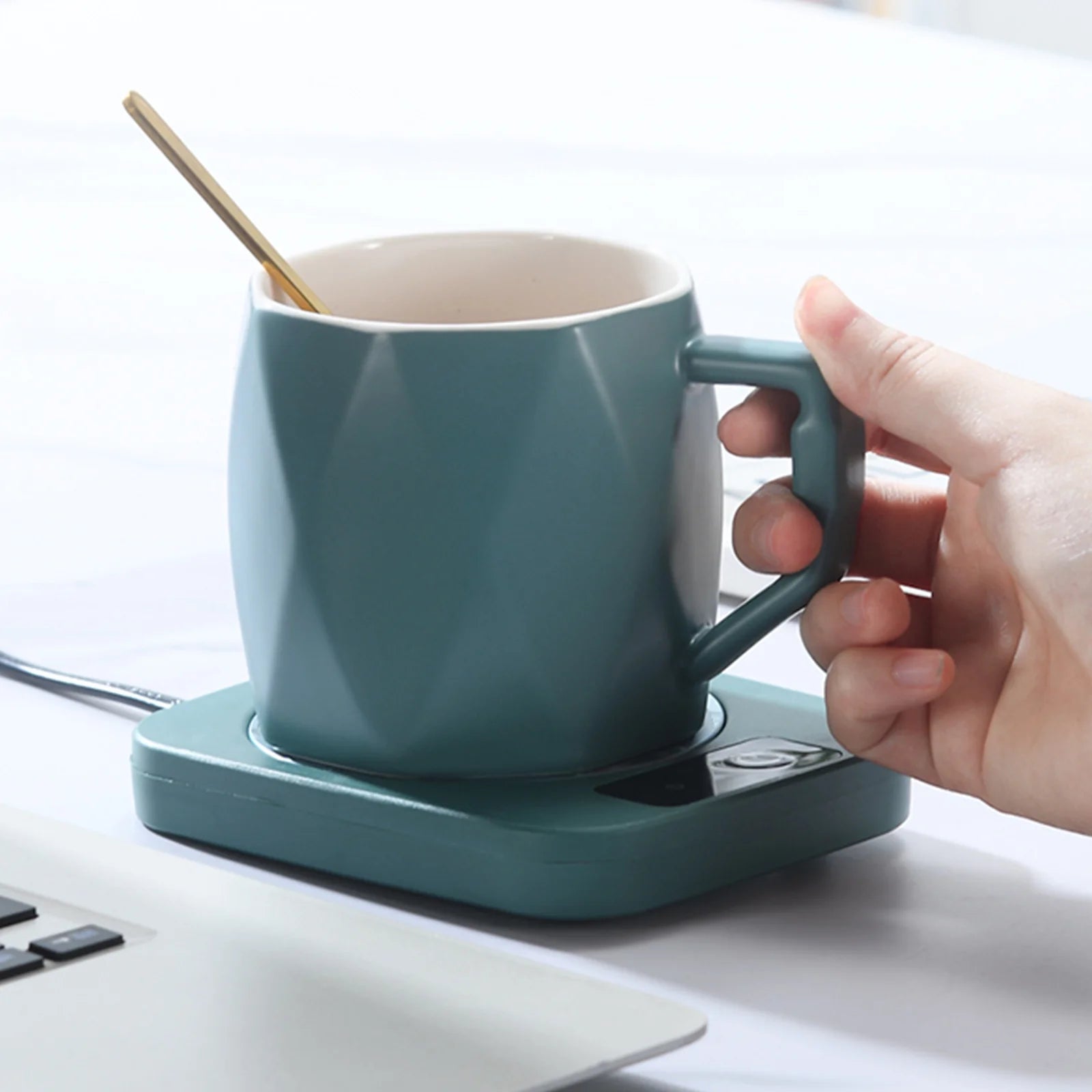 Green Beverage Warmers, Auto Shut off & Waterproof