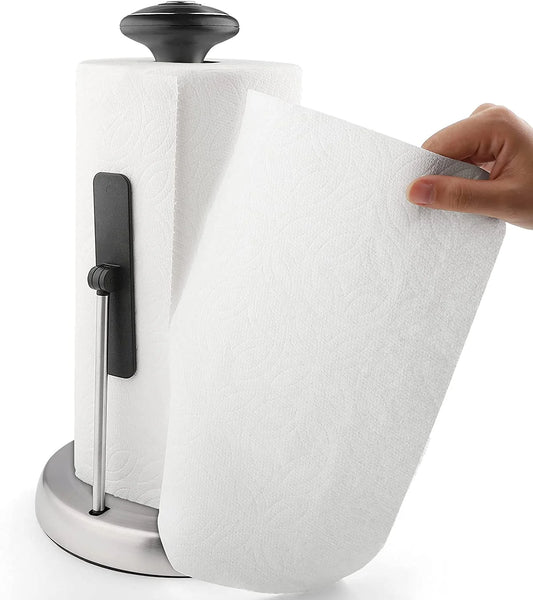 Paper Towel Holder Countertop Dispenser for Kitchen Sliver