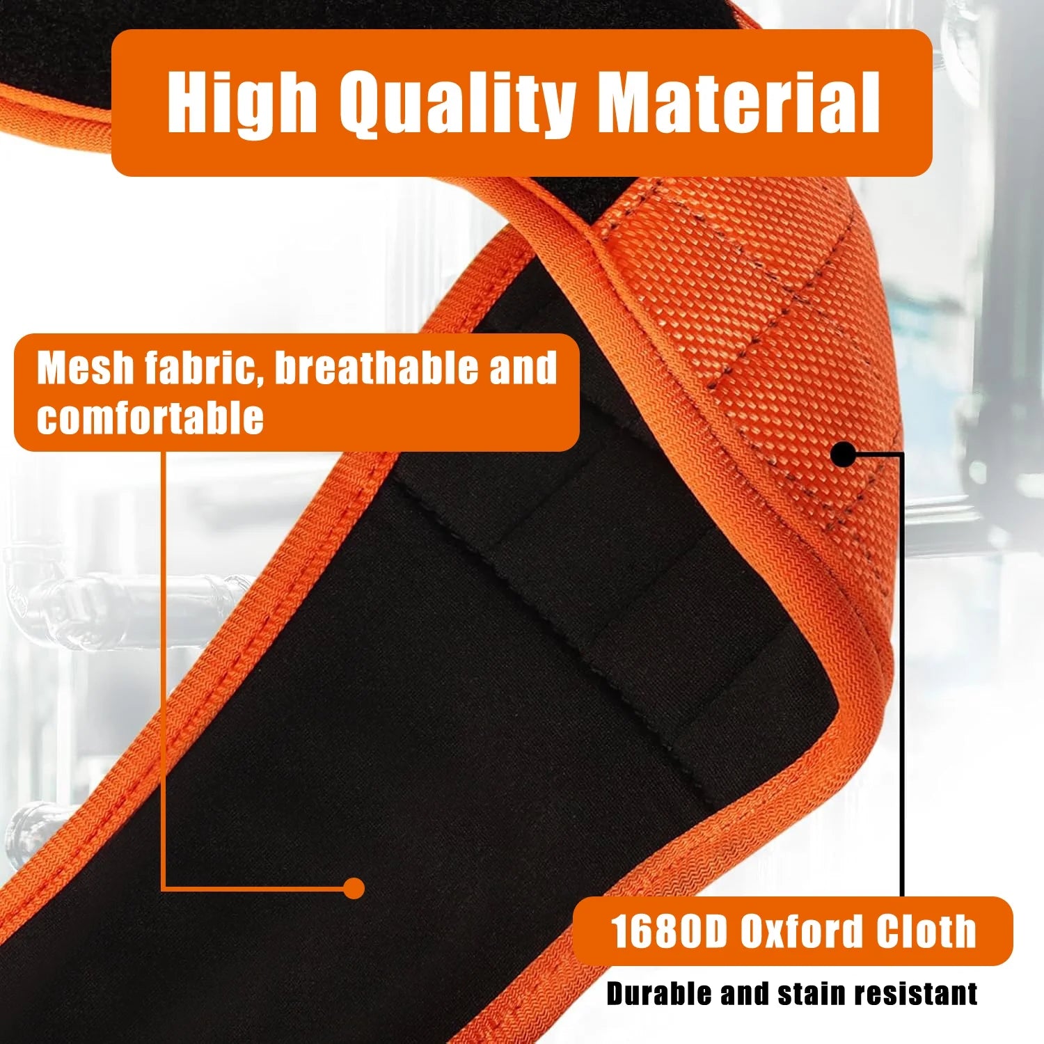 Magnetic Wristband , Gifts for Men - Made of High Quality 1680D Oxford Cloth with Lightweight Strong Magnets, Magnetic Wristbands for Tools for Dads, Husbands, Granddads, Handymen
