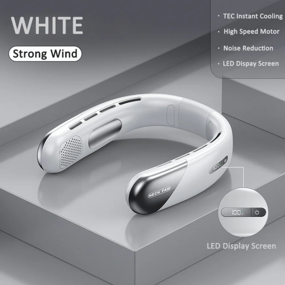 New Neck  Portable Hanging Wearable Cooling s Bladeless Cooler for Outdoor Camping & Home