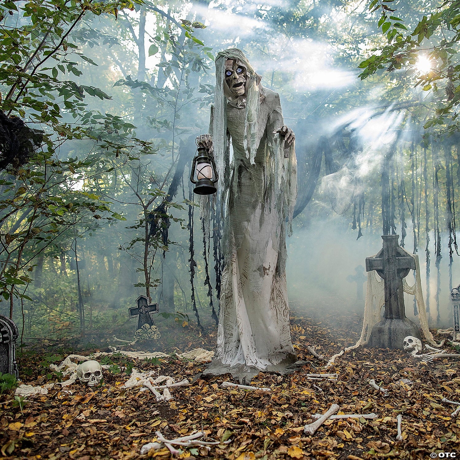 Wailing Phantom Gray Halloween Decoration