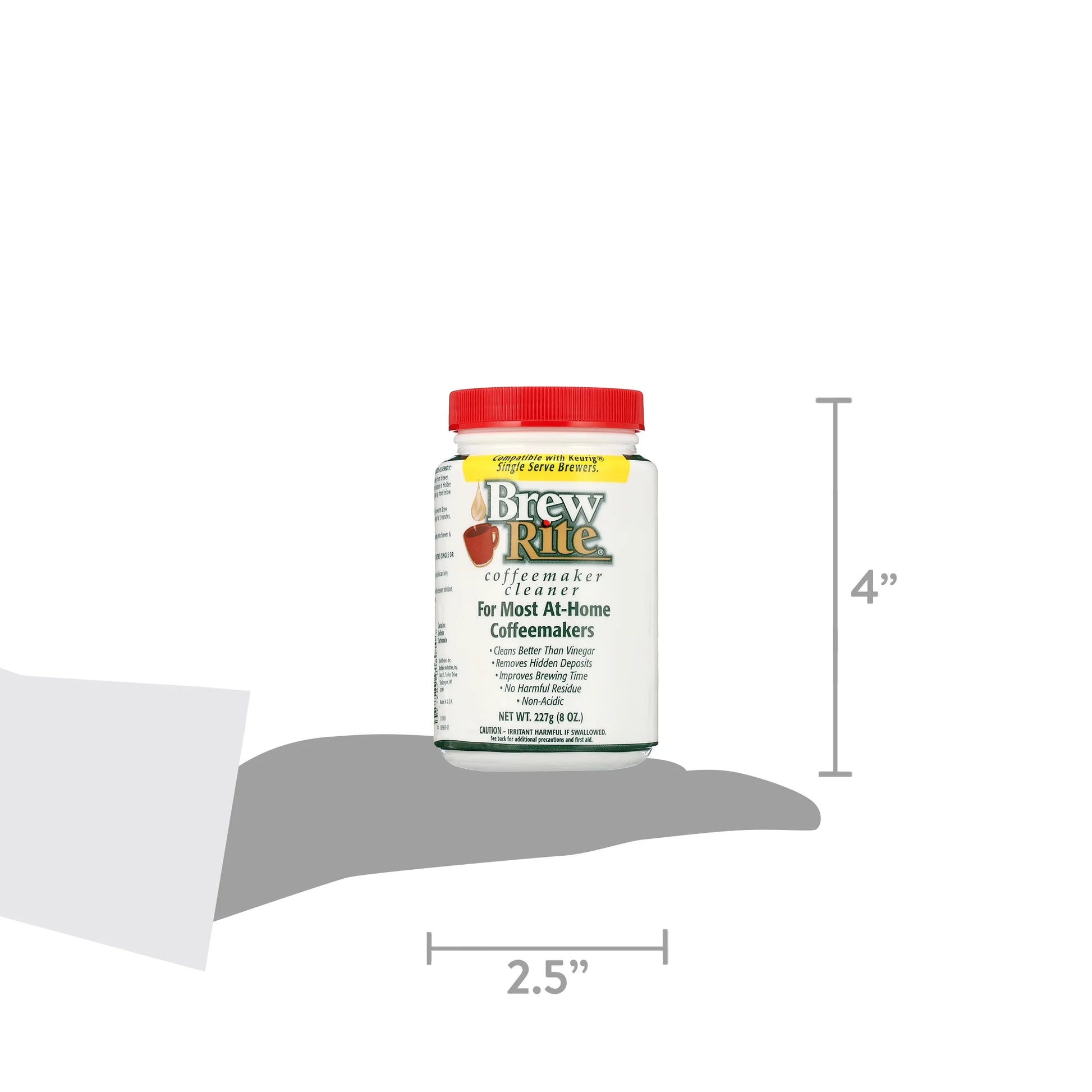 Coffee Maker Cleaner and Descaler for Espresso Machines and Drip Coffeemakers