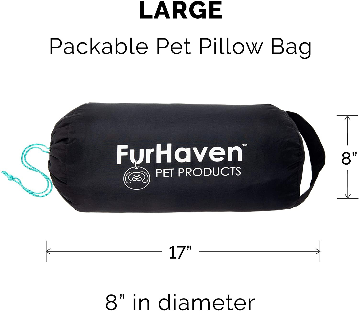 Outdoor Travel Dog Bed for Large/Medium Dogs W/ Carry Bag, Washable & Foldable, Great for Crates & Kennels - Trail Pup Travel Pillow Mat W/ Stuff Sack Bag - Paprika/Camo-Paw, Large